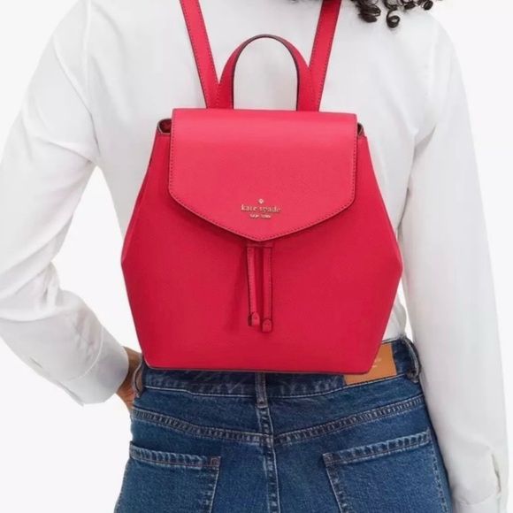 Bikini Pink Kate Spade Lizzie Medium Backpack - Picture 3 of 7